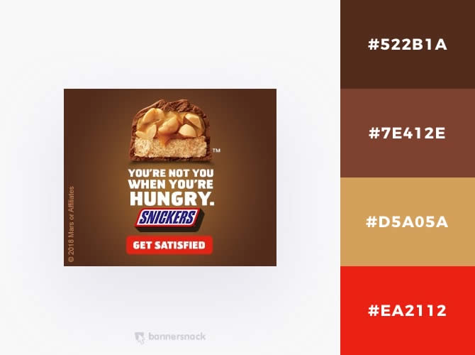 Cách phối màu trong thiết kế đồ hoạ quảng cáo : Màu caramel