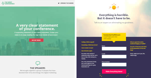 Thiết kế Landing Page 2019 : Landing Page Unbounce