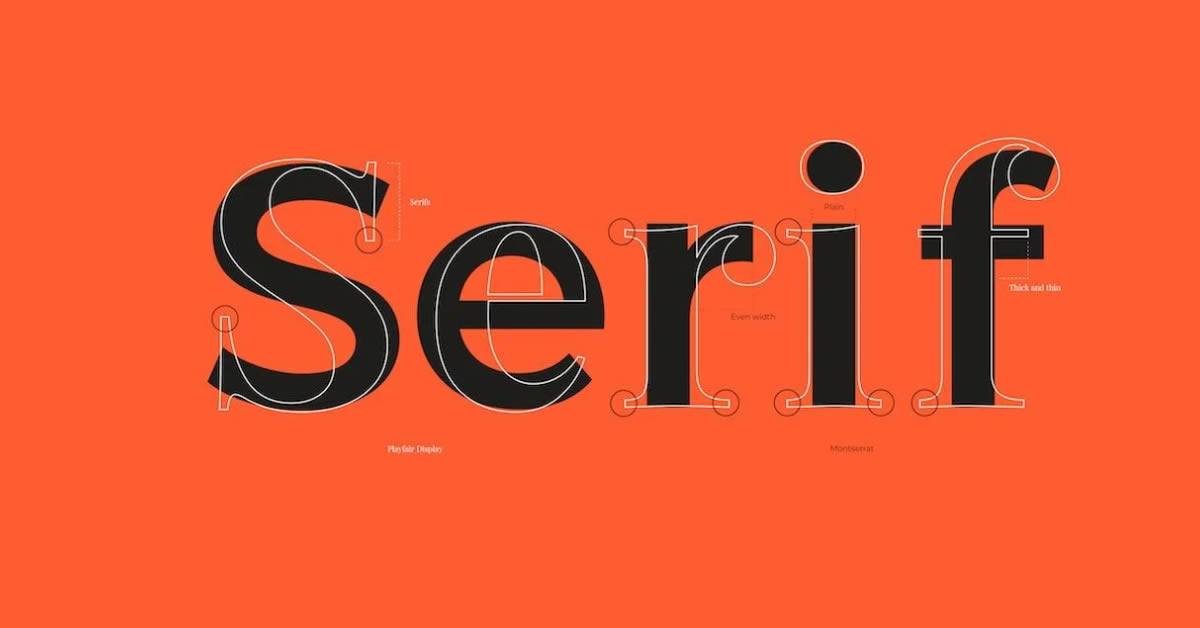 Font serif và sans serif : Sự khác biệt cơ bản bạn nên biết !