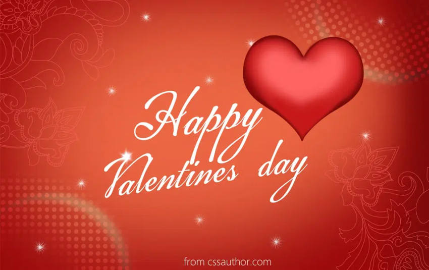 Download mẫu thiệp Valentine miễn phí tuyệt đẹp dành tặng người yêu ngày 14/2 (File PSD)