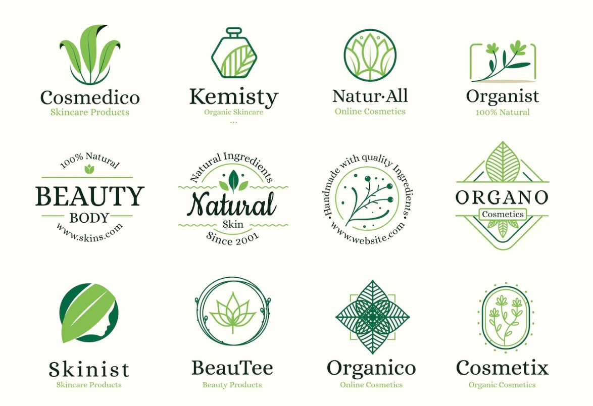 Logo mỹ phẩm thiên nhiên