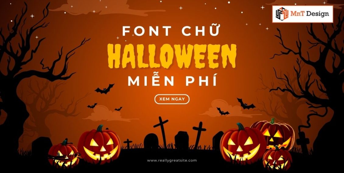 Font chữ Halloween miễn phí, chia sẻ bởi MNT DESIGN